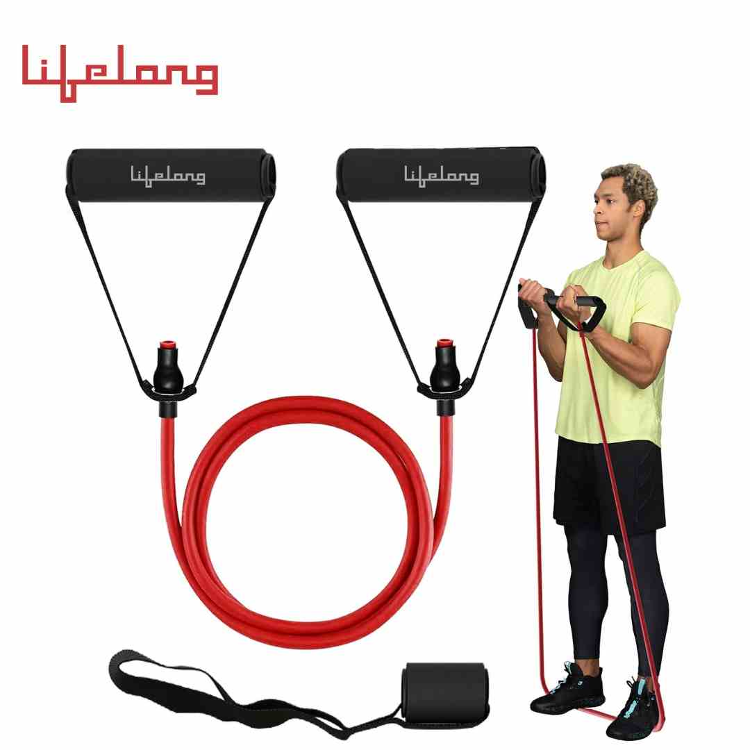 Equipment for Home with Door Anchor-Stretching Belt for Men & Women