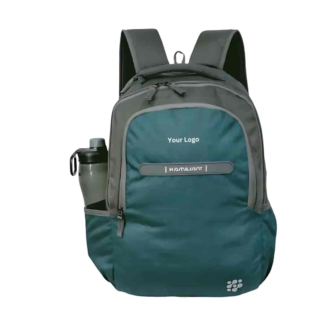 Kamliant Maverick Laptop Backpack Teal/Grey