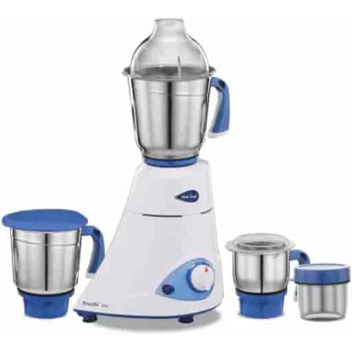 Preethi Blue Leaf Silver 600W Mixer Grinder