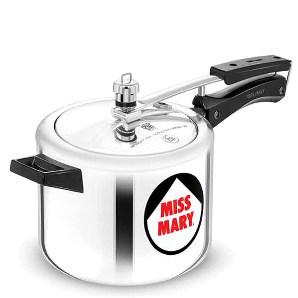 Hawkins Miss Mary Aluminium Inner Lid Pressure Cooker 4 Litre