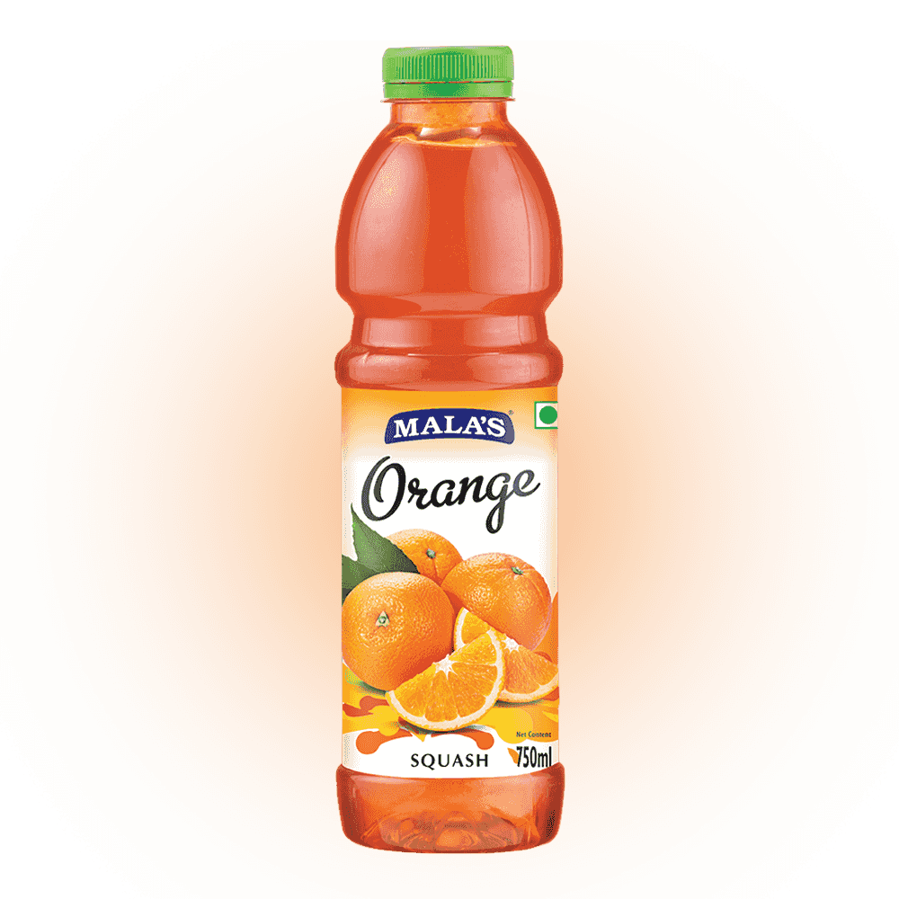 Mala's Orange Squash 750ml Pet Bottle