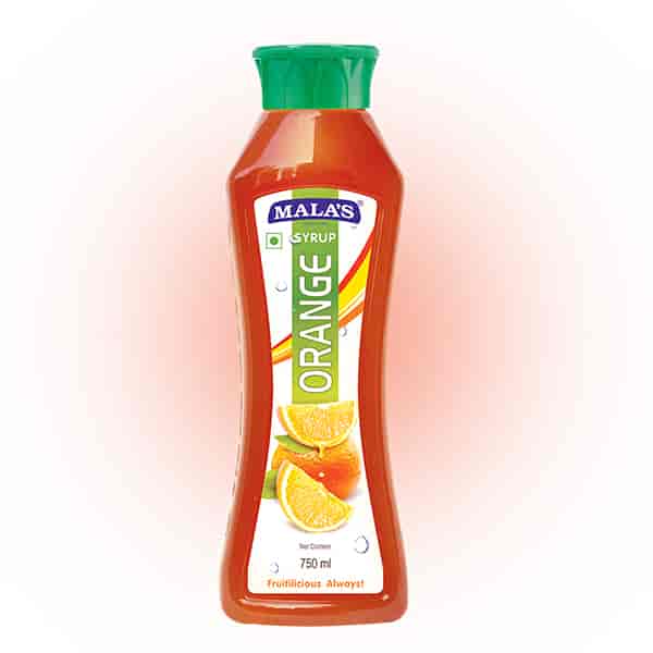 Mala's Orange Syrup 750ml Pet Bottle