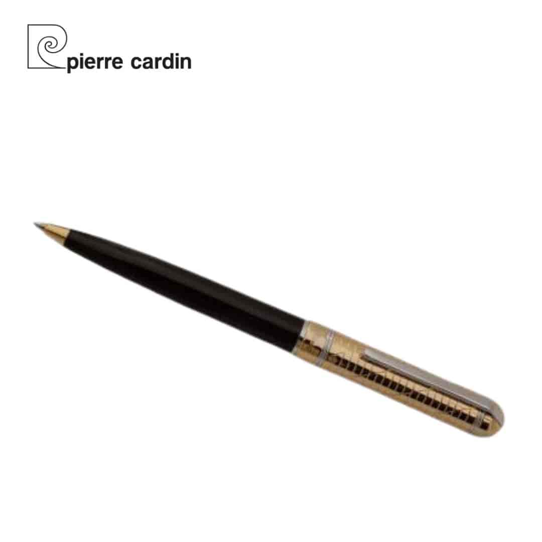 Pierre Cardian Crown Ball Pen Half Gold | Elegant Writing