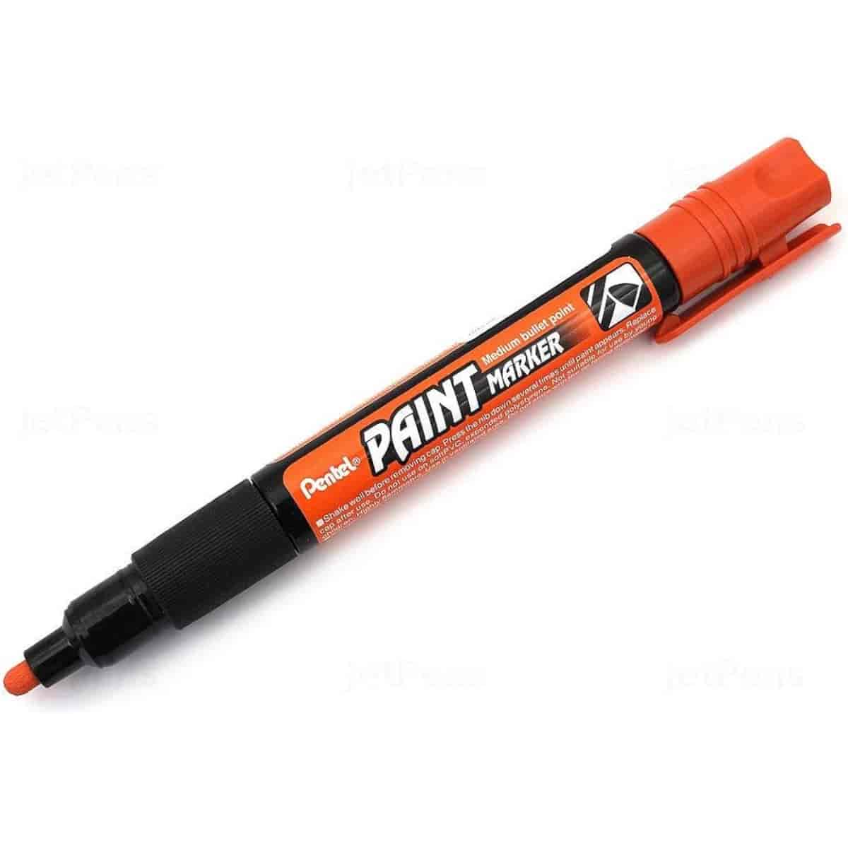 Pentel Paint Marker Medium Bullet Point Orange MMP20