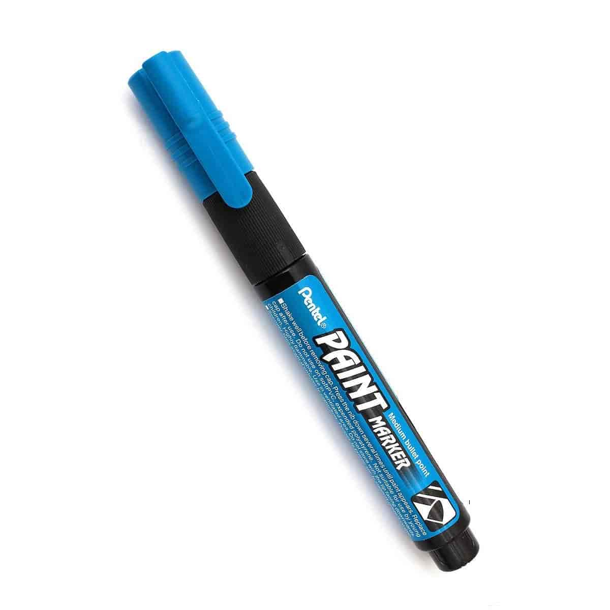 Pentel Paint Marker Medium Bullet Point Skublue MMP20