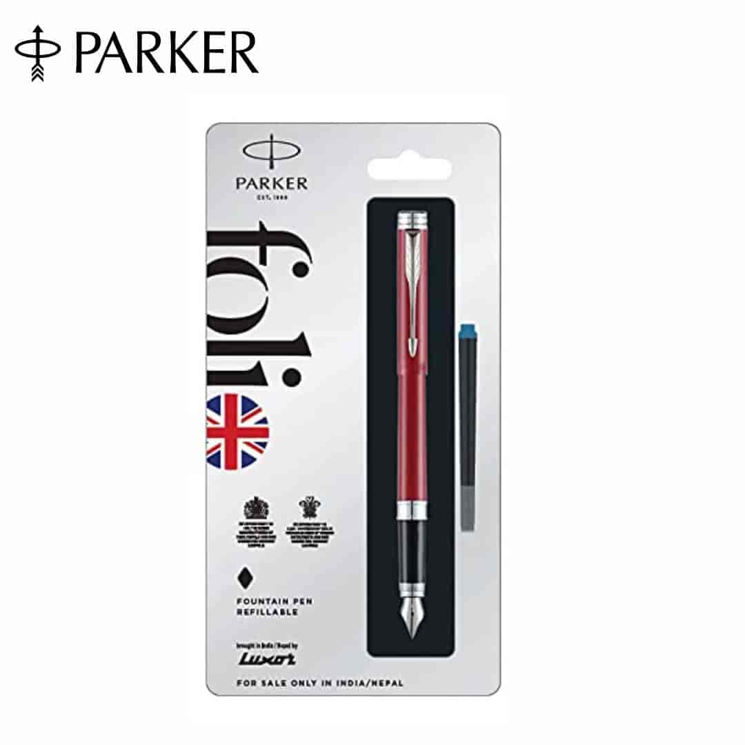 Parker Folio Standard Fountain Pen GT