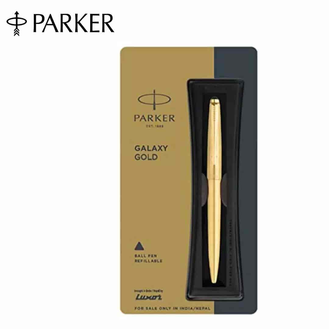 Parker Galaxy Gold Ball Pen GT