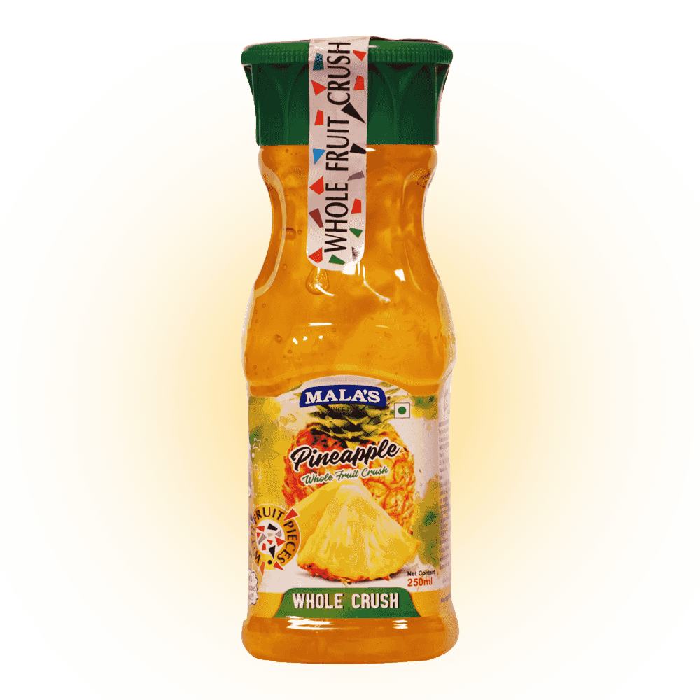 Mala's Pineapple Whole Crush 250ml Pet Bottle