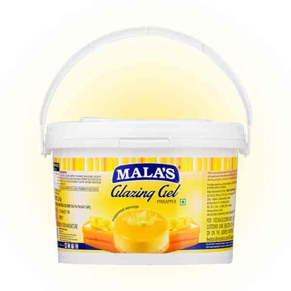 Mala's Pineapple Glaze Gel 2.5kg Bucket