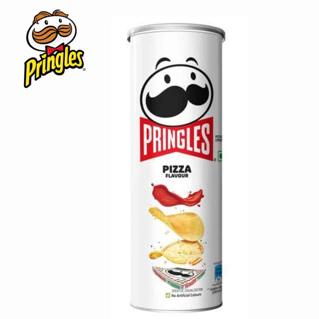 Pringles Potato Crisps Pizza Flavour 102g