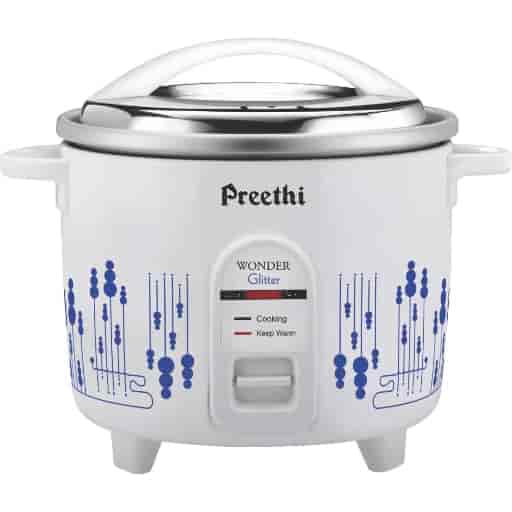 Preethi Glitter 1.8 Ltrs Electric Cooker (Double Pan)