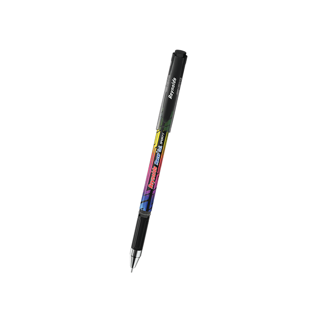 Reynolds Racer Gel Sporty Pen Black