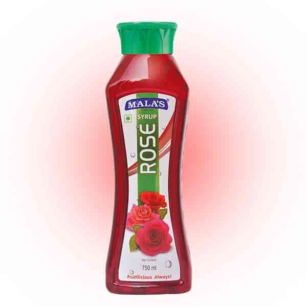 Mala's Rose Syrup 750ml Pet Bottle