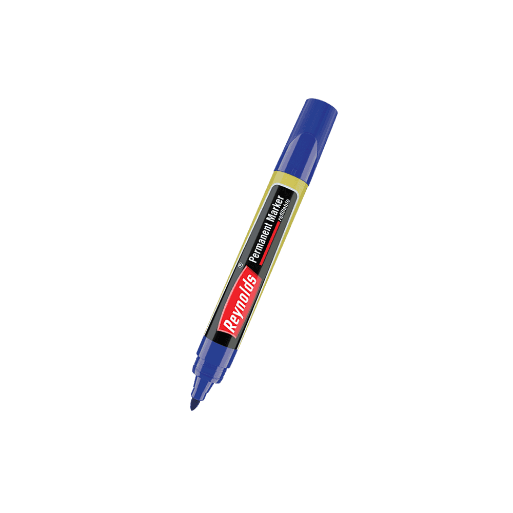 Reynolds Permanent Marker Blue Pack Of 10