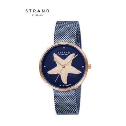 Strand By Obaku Starfish Ocean Analog Blue Dial Women's Watch