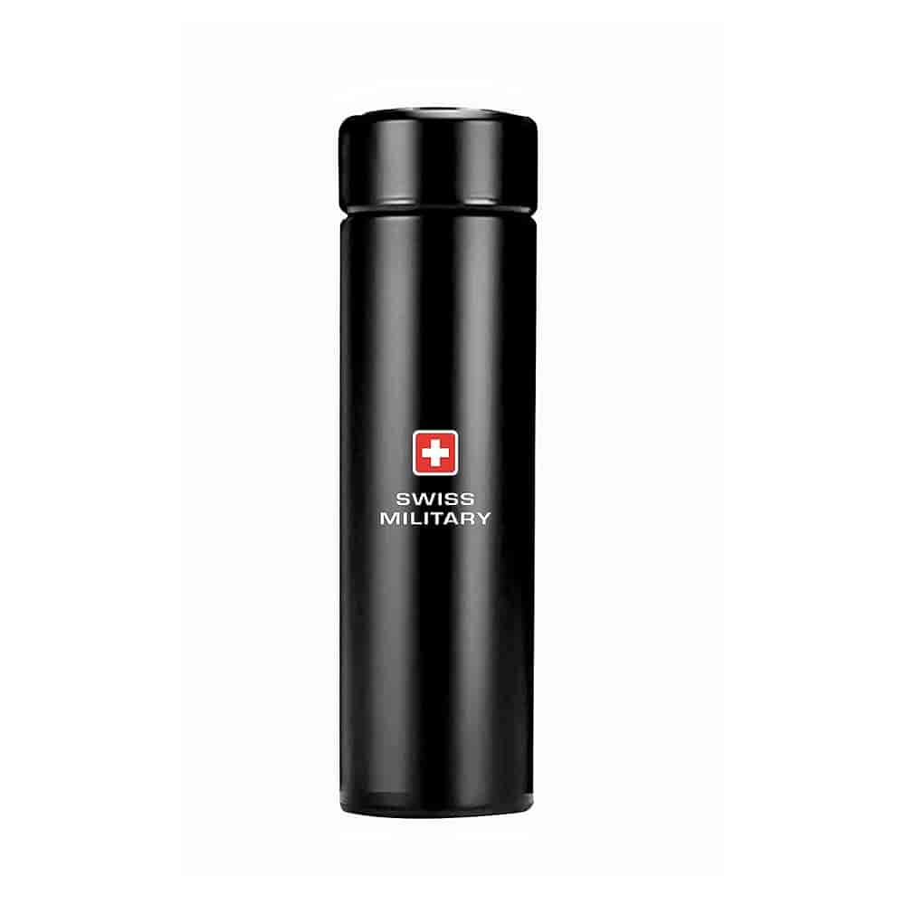 Swiss Miltary Digital Vacuum Flask Black