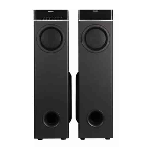 Philips SPA9070B 2.0 Channel Tower Speaker Black