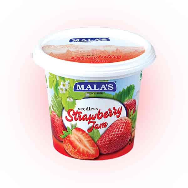 Mala's Strawberry Jam 200g Cup