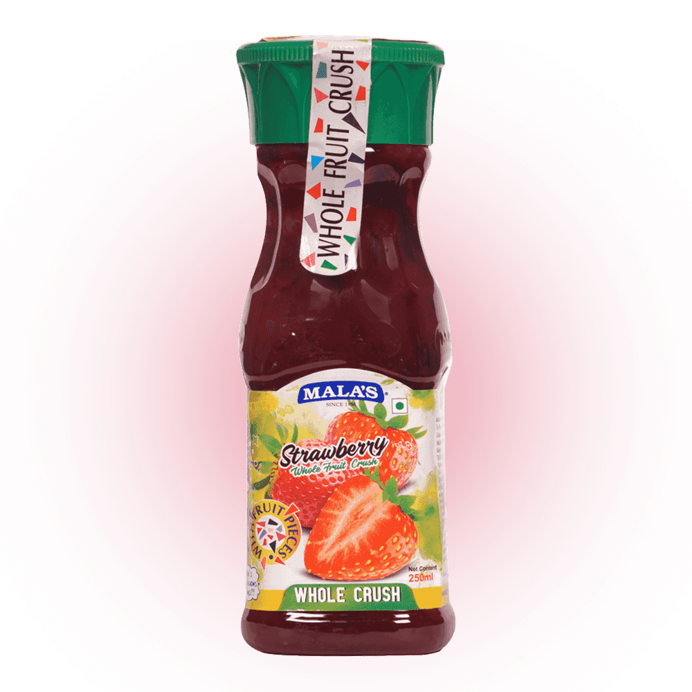 Mala's Strawberry Whole Crush 250ml Pet Bottle