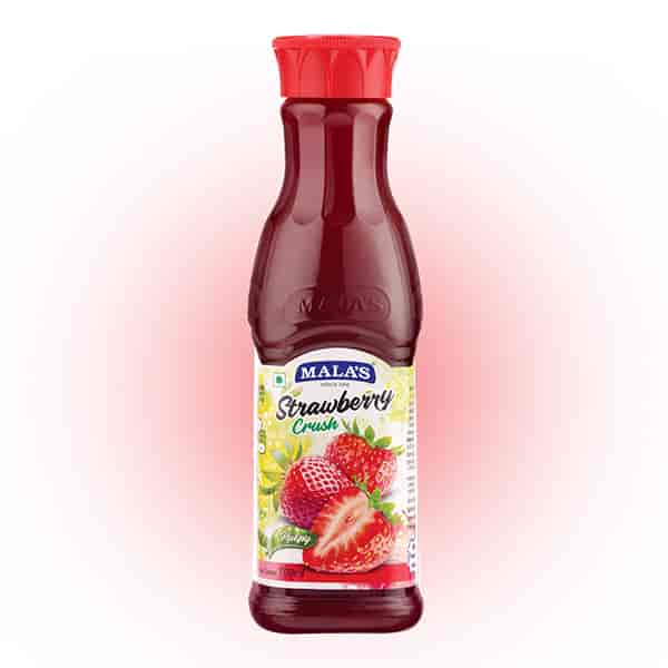 Mala's Strawberry Squash 750ml Pet Bottle