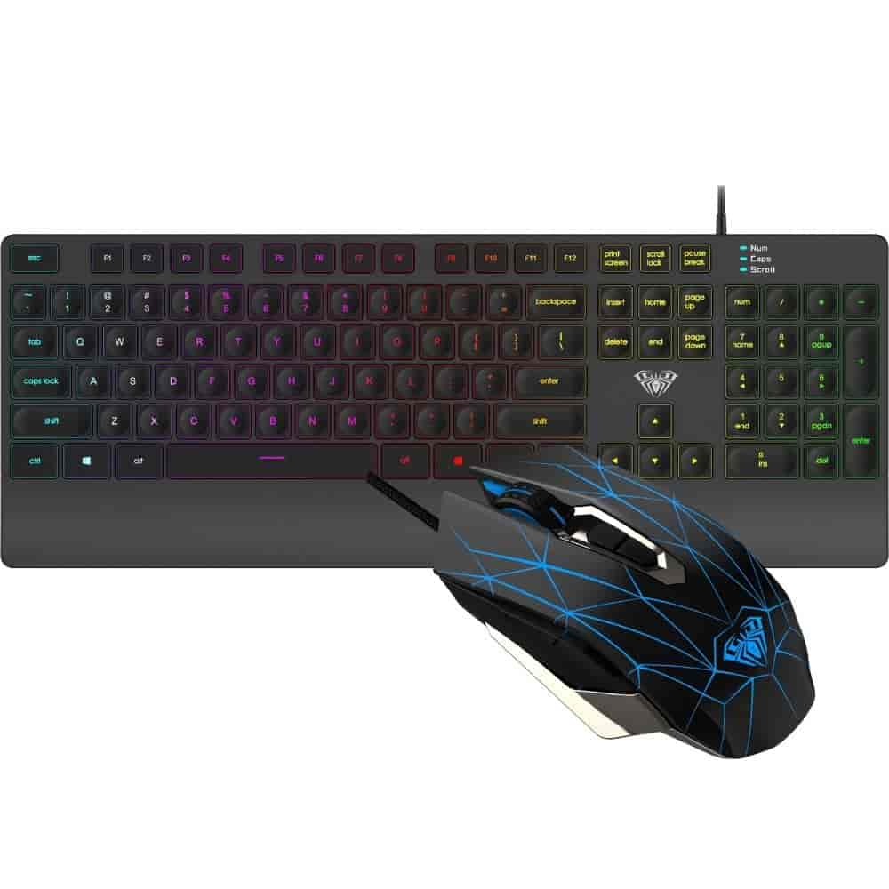 Aula Wired Combo mouse and keyboard