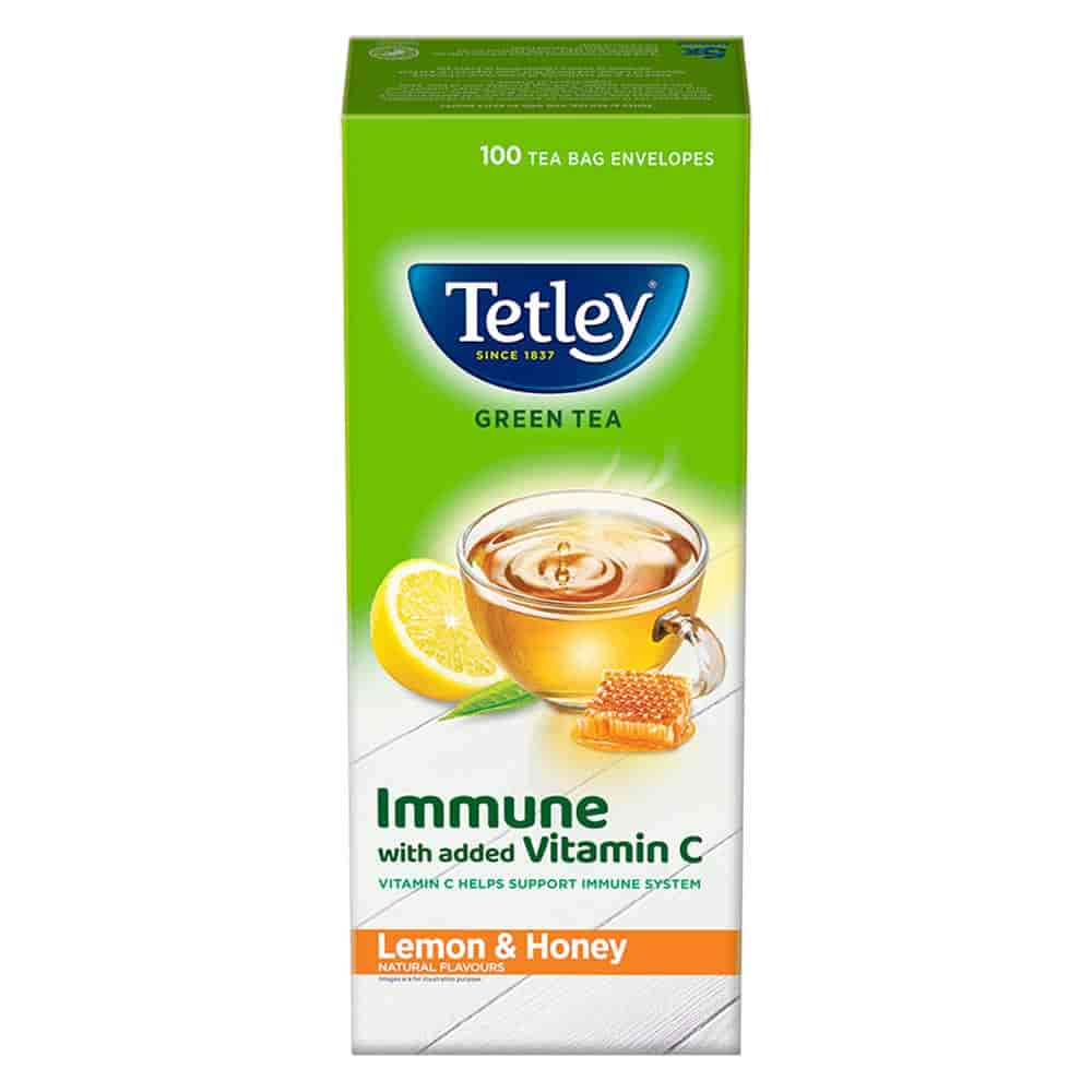 Tetley Green Tea 100's Bag