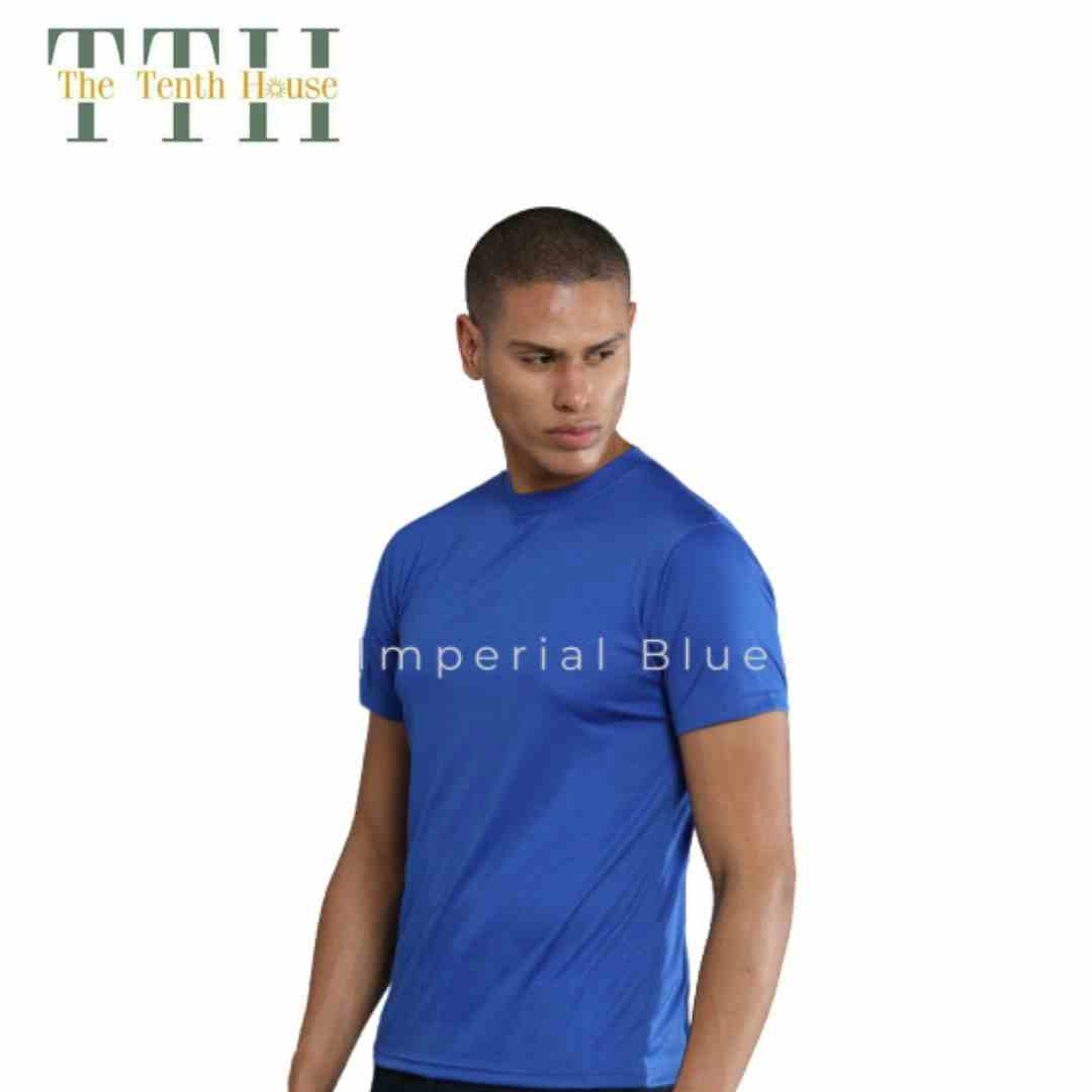 TTH Mobilitee Round Neck T Shirt Imperial Blue