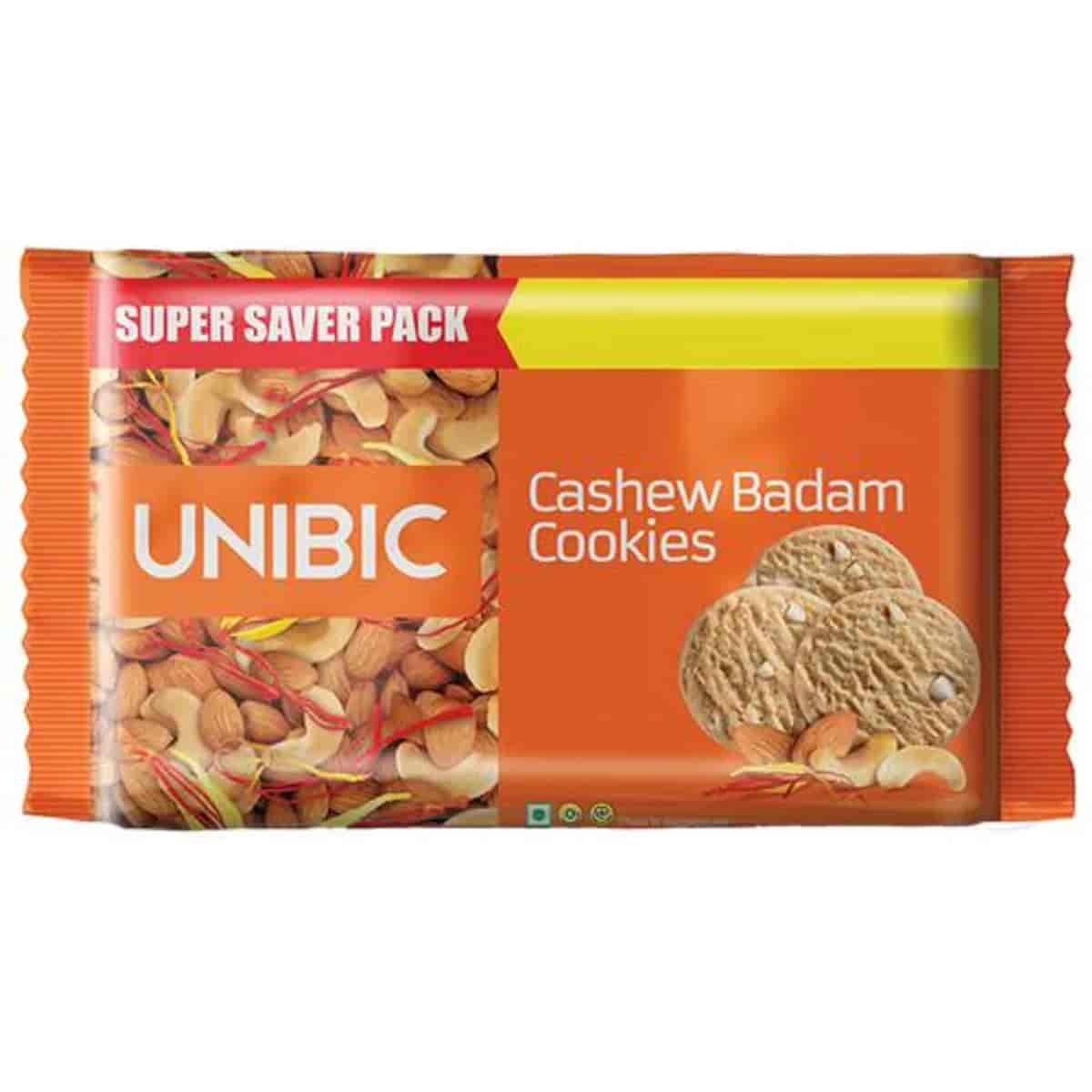 Unibic Cashew Badam Cookies 130G Pack of 3