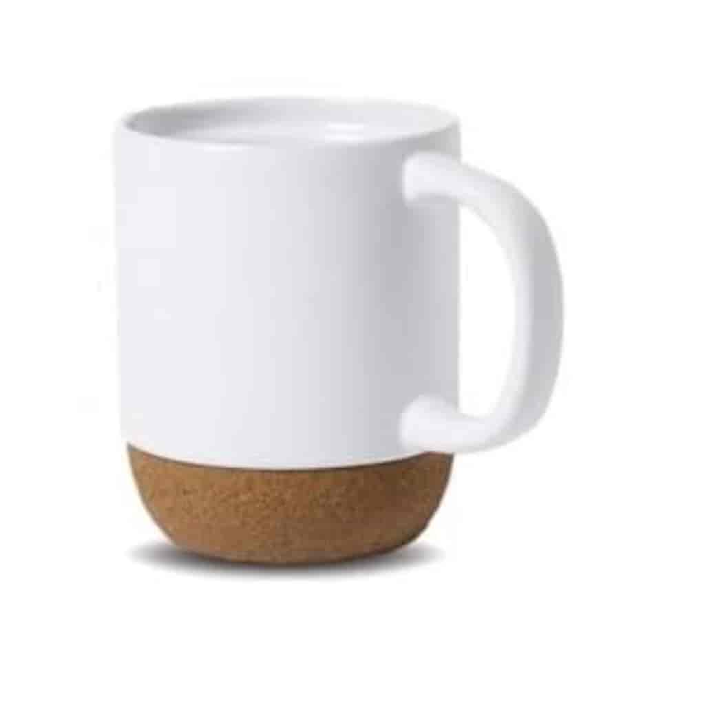 Urban Gear Corky Mug Ceramic mug with cork base