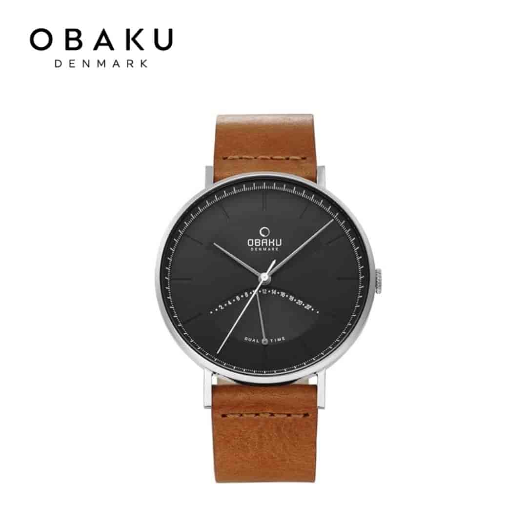 Obaku Elm Camel Men Watch - V213GUCURZ