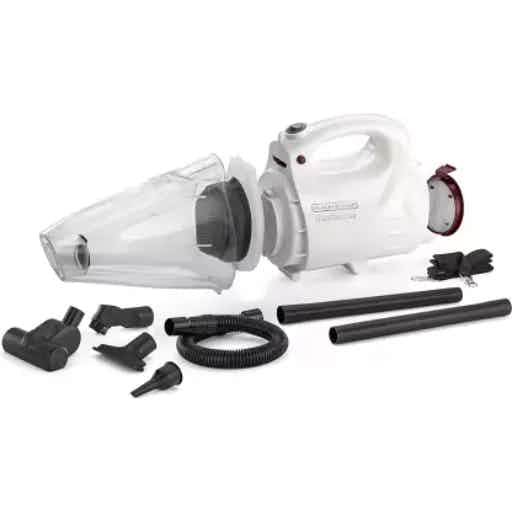 Black + Decker VH802 800W Hand-Held Vacuum Cleaner (White)