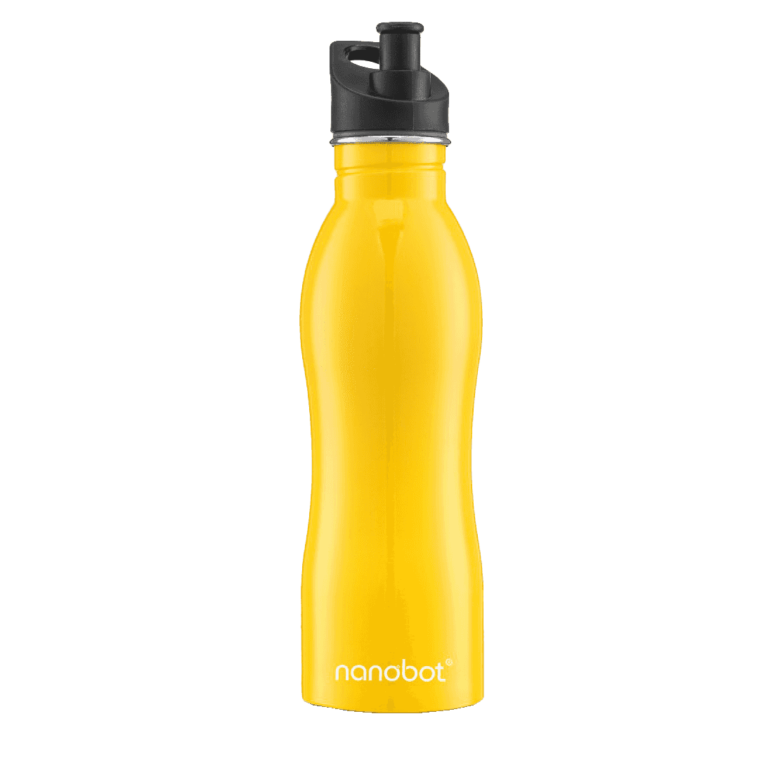 Nanobot Sports 750 Ml Yellow Water Bottle