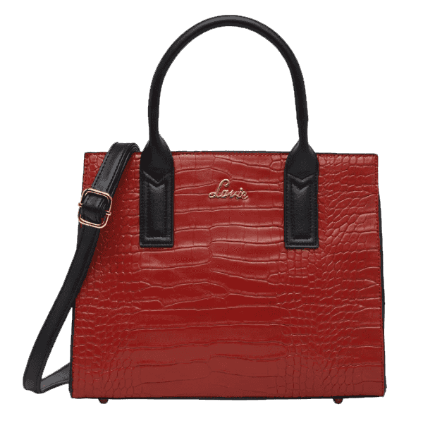 Lavie Women's Glossy Croc Shelly Satchel