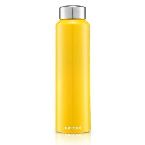 Nanobot Nero 1000Ml Yellow Water Bottle