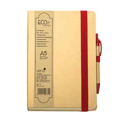 Viva Eco Kraft Notebook -w/pen