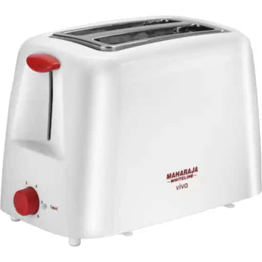 Maharaja Viva Pop-Up Toaster 750W (Red & White)