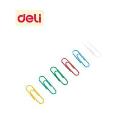 Deli Colourfull Paper Clip 29mm(100 No)