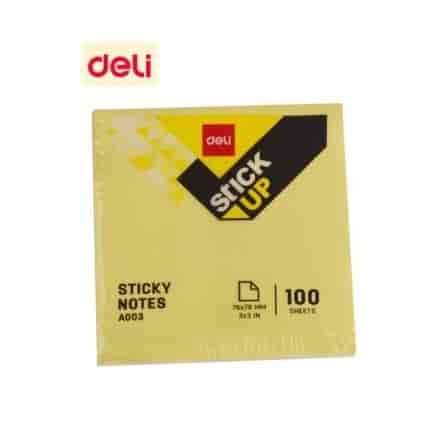 Deli Sticky Notes 100 Sheets 3''X3''