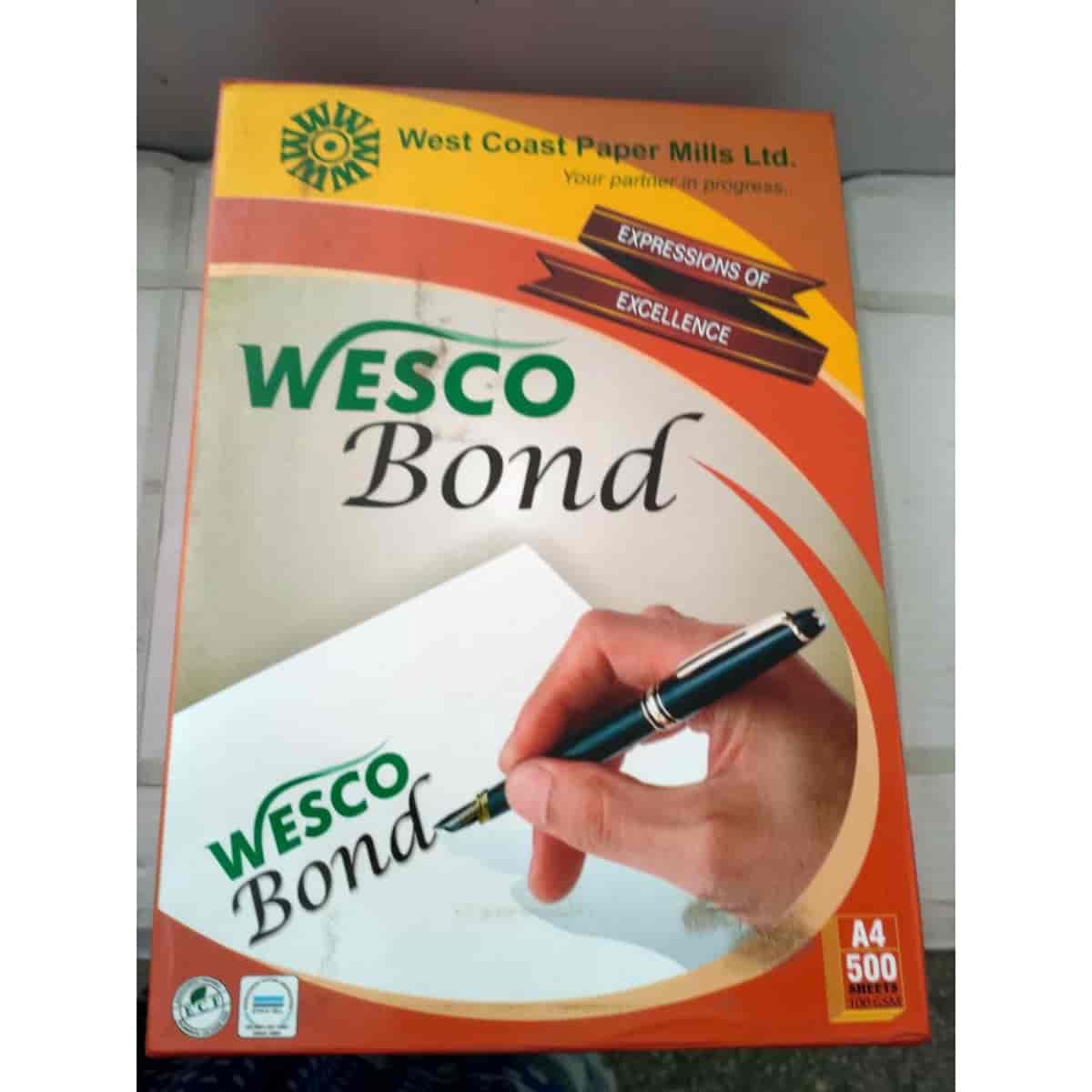 West Coast Wesco Bond A4 100 Gsm