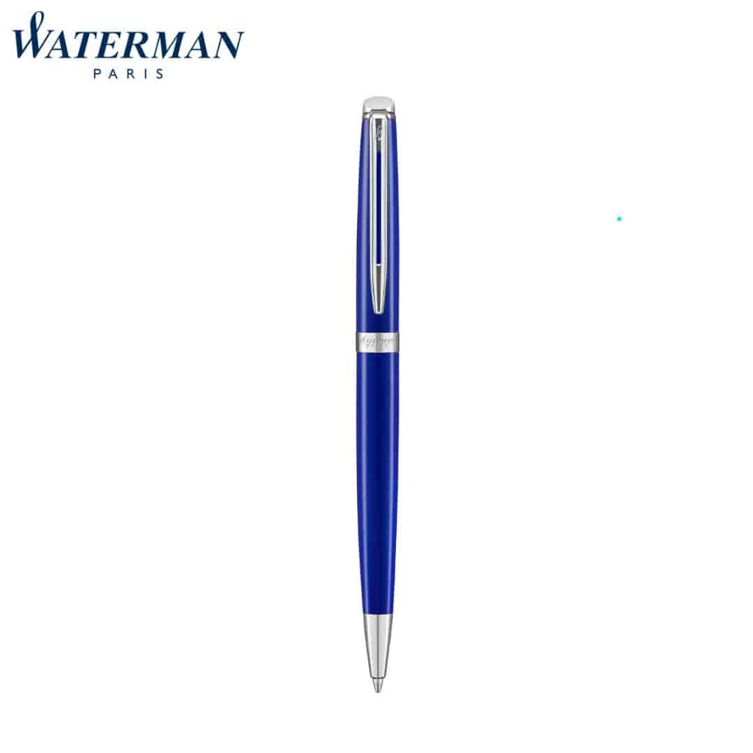 Waterman Hemisphere Matte Ss Ct Ball Blue Pen