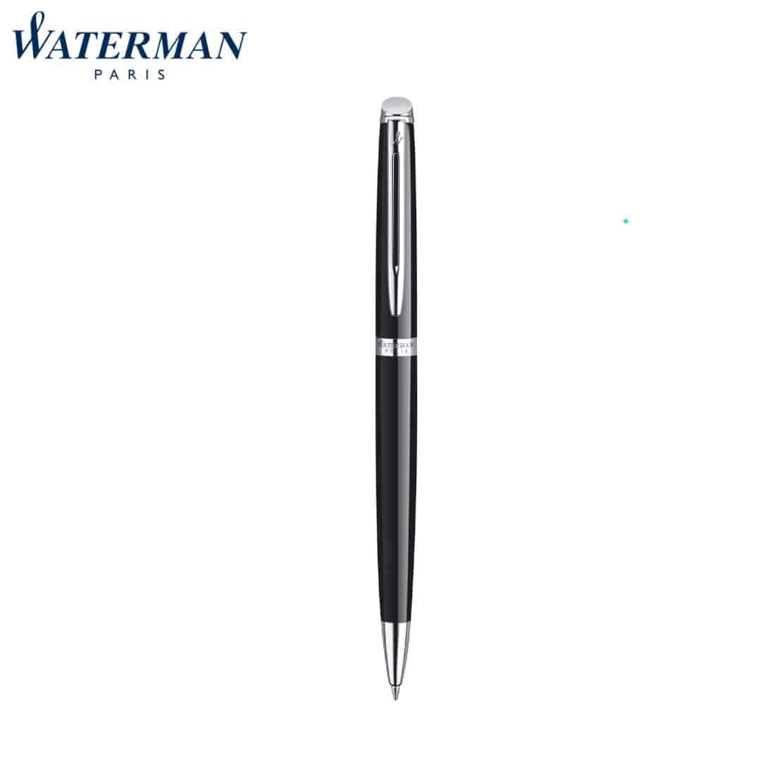 Waterman Hemisphere Matte Ss Ct Ball Black Pen