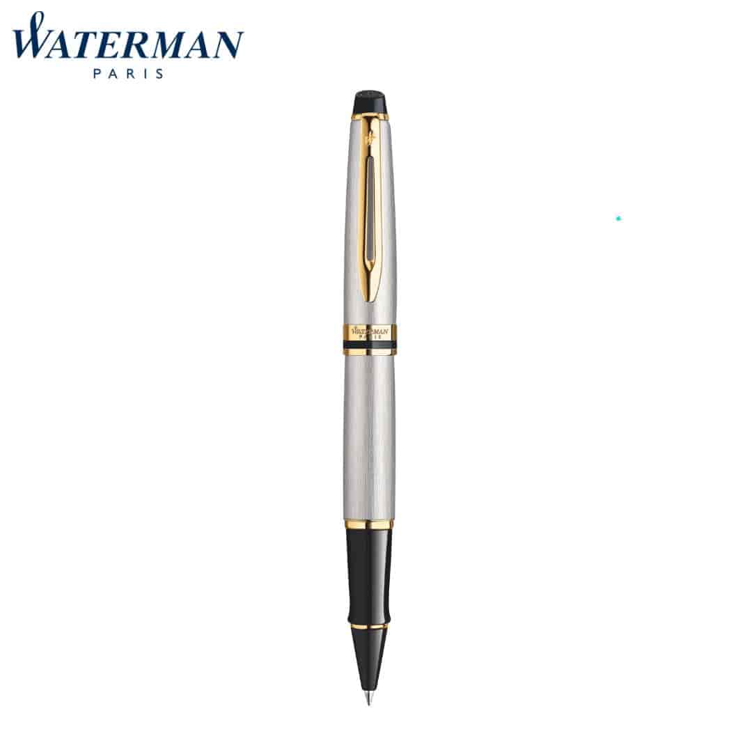 Waterman Expert Stainless Steel Gt Roller Ball Pen