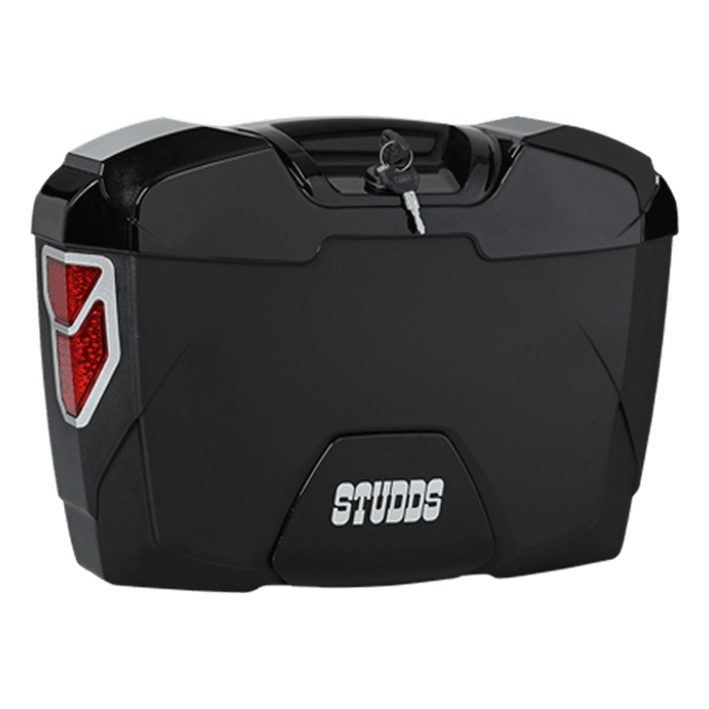 Studds Side Box Explorer With Universal Fitment Clamp Black