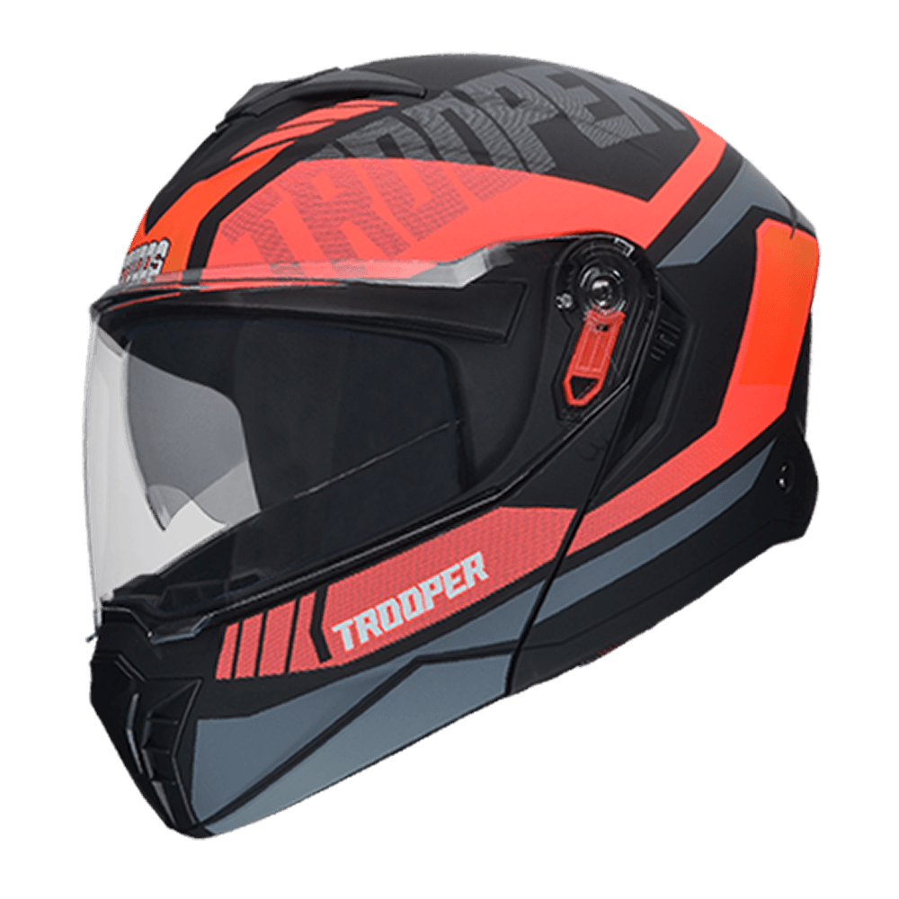 Studds Trooper D1 Matt Black N8 L Helmet