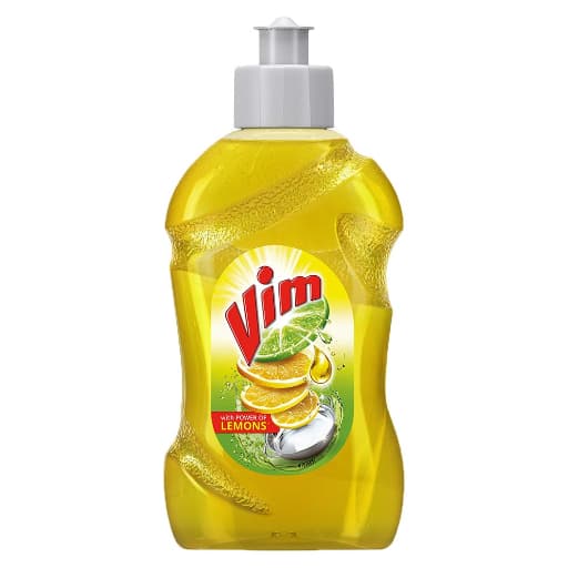 Vim Dishwash Liquid Gel Lemon (250 Ml) Bottle