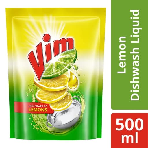 Vim Concentrated Gel Pouch (500 ml) pack