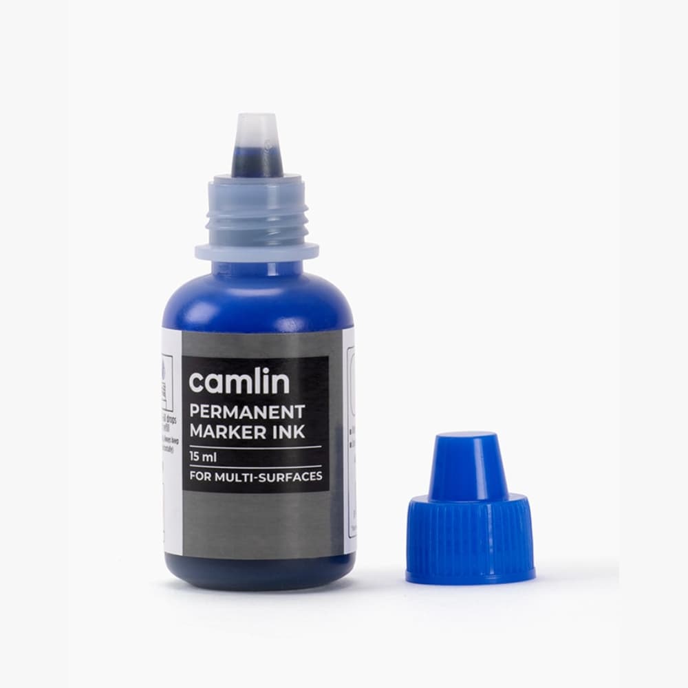 Camlin Permanent Marker Ink Blue 15 ml