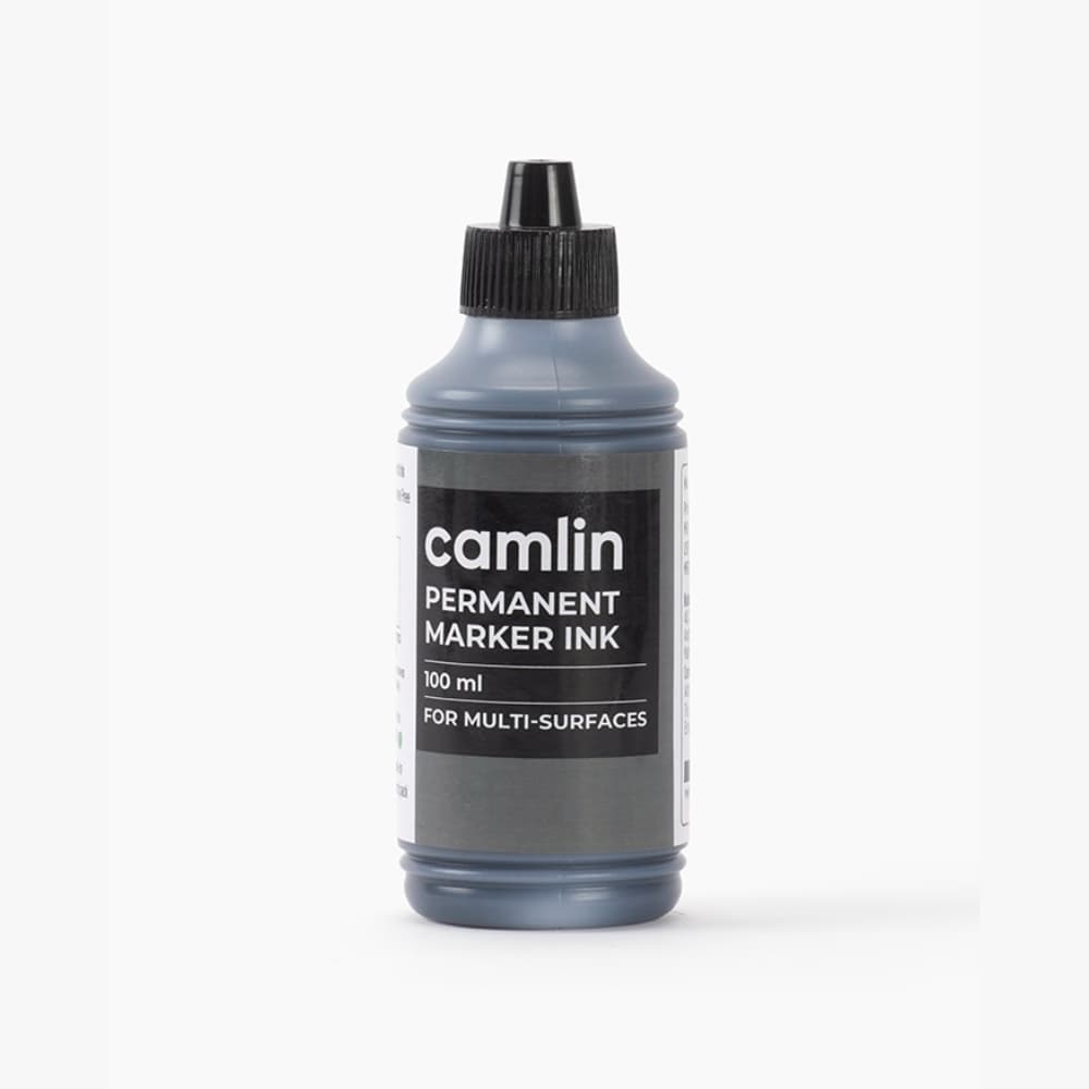 Camlin Permanent Marker Ink Black 100 ml