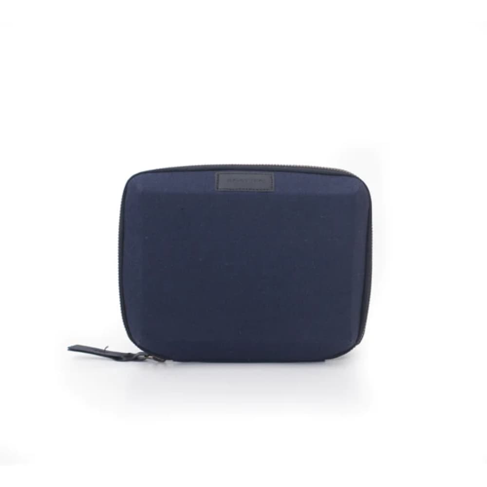 Oblique Ally Canvas Tech Pouch Navy