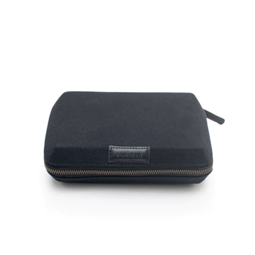 Oblique Ally Canvas Tech Pouch Black